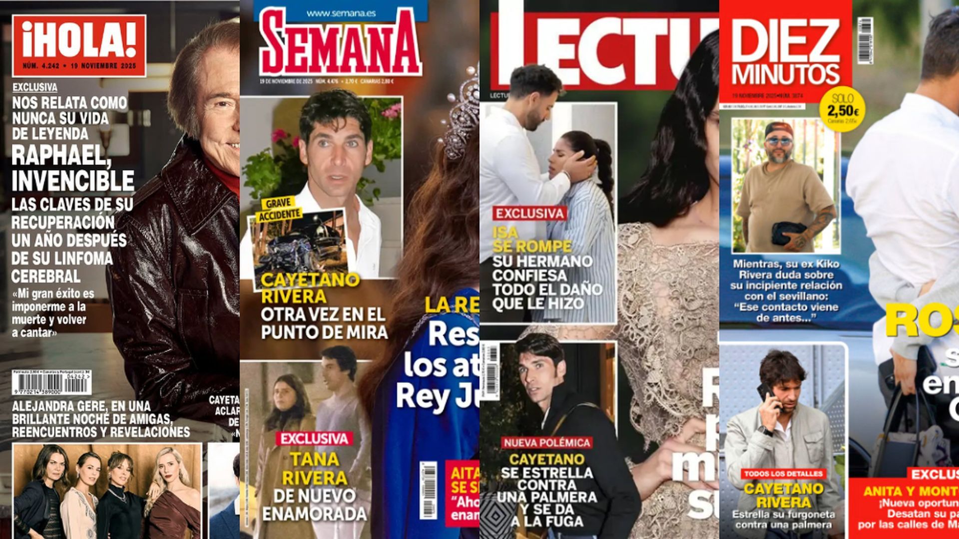 Las portadas del 12 de noviembre