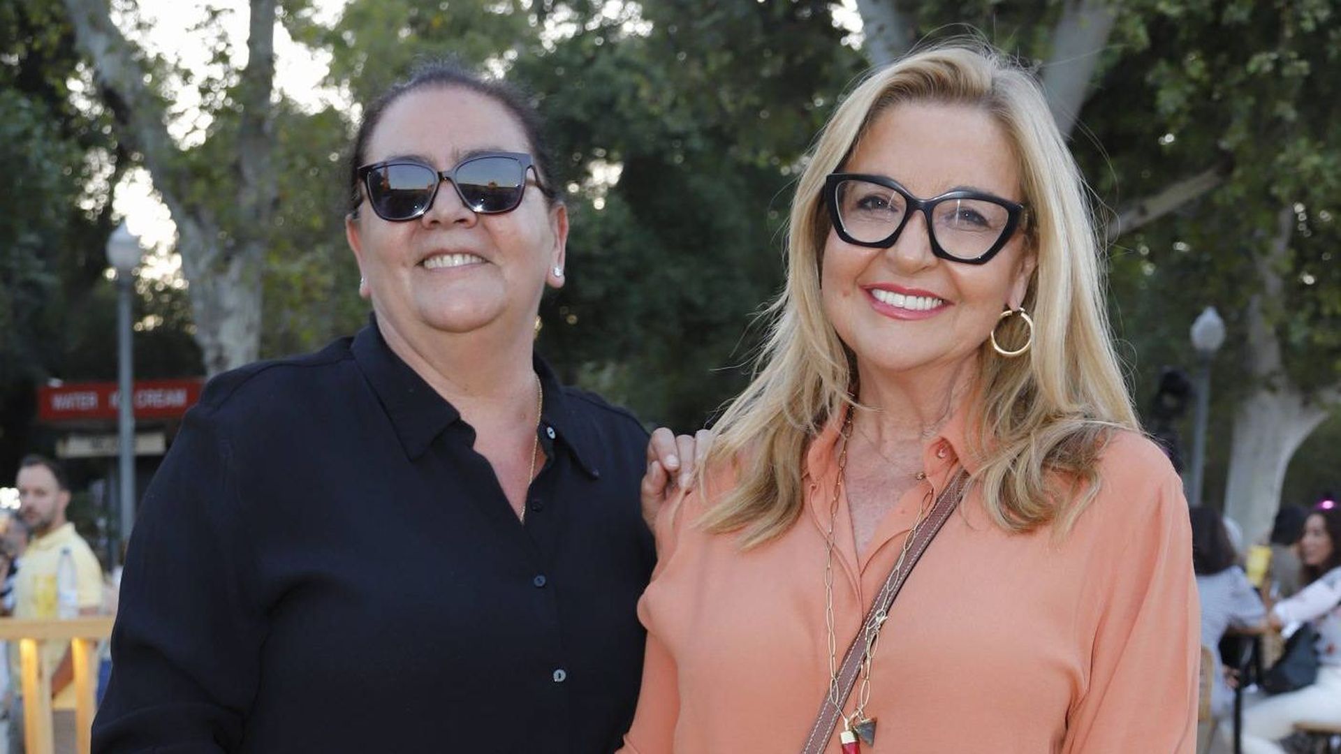 María del Monte e Inmaculada Casal, en una foto de archivo