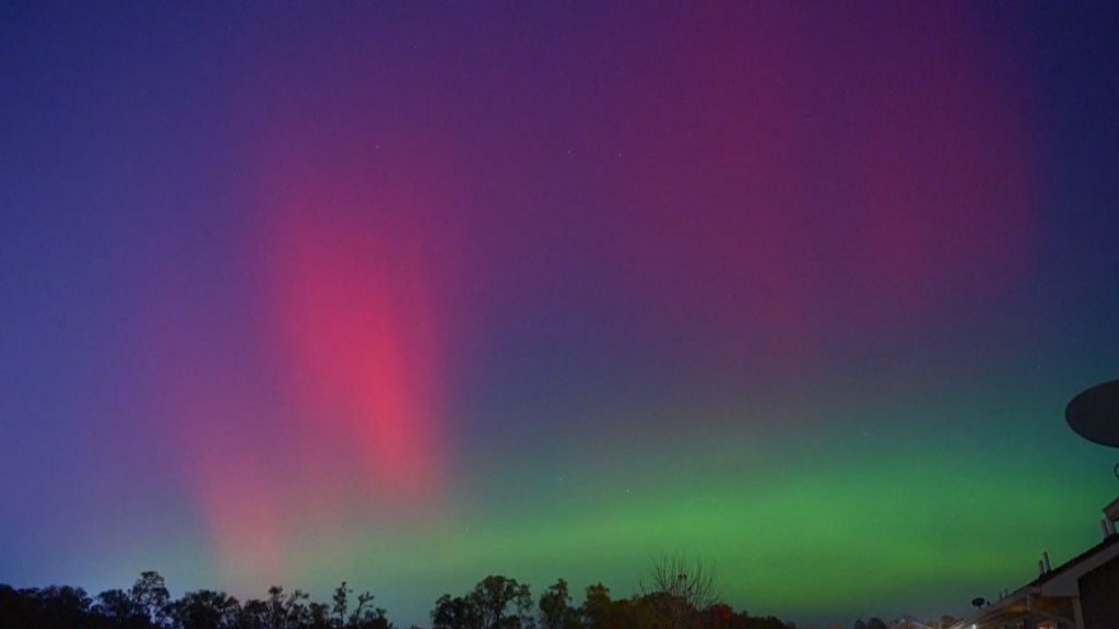 Auroras boreales llegan a Texas, Japón y Europa tras potente tormenta solar