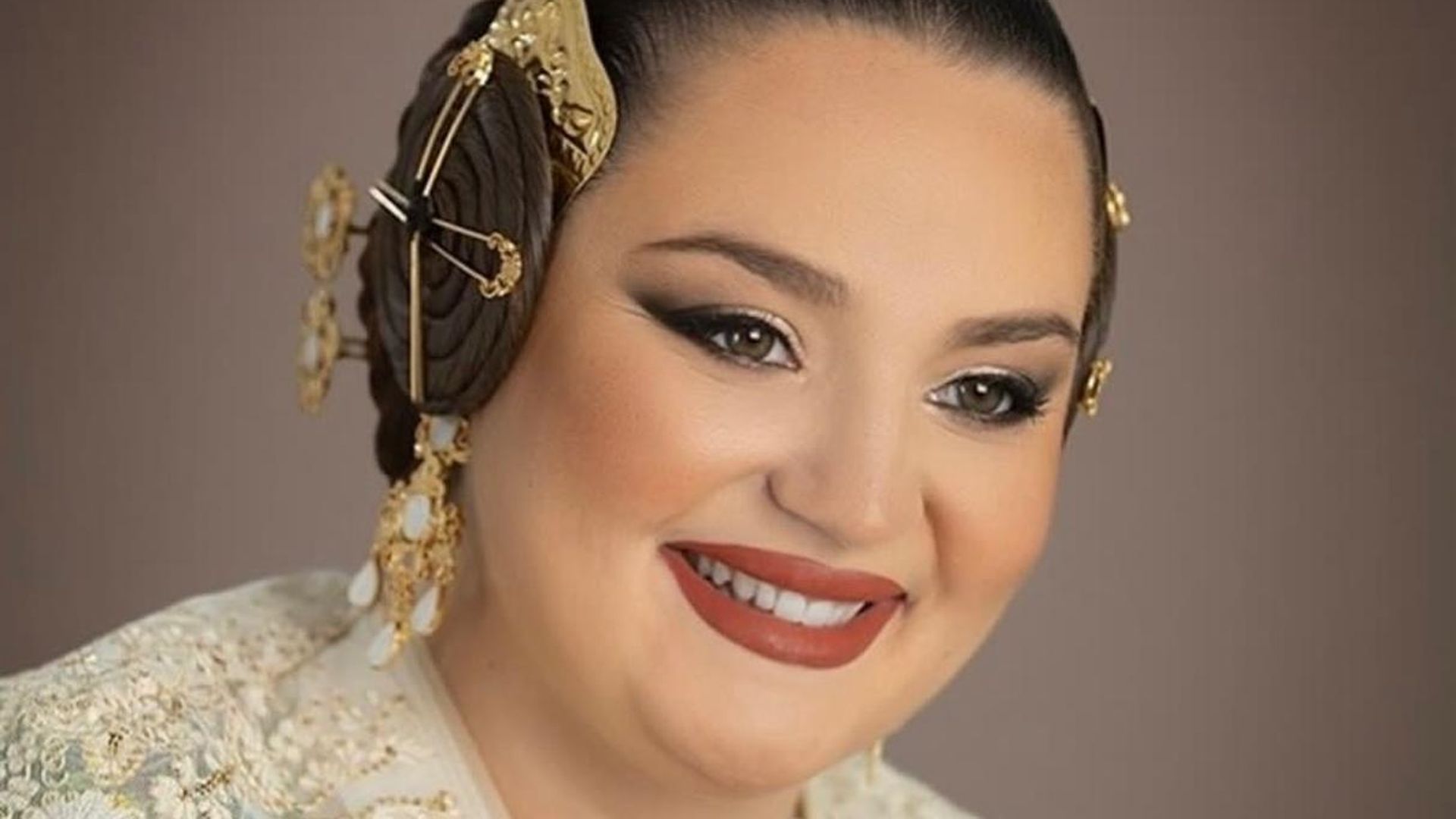 Foto de Nerea antes de su exaltación