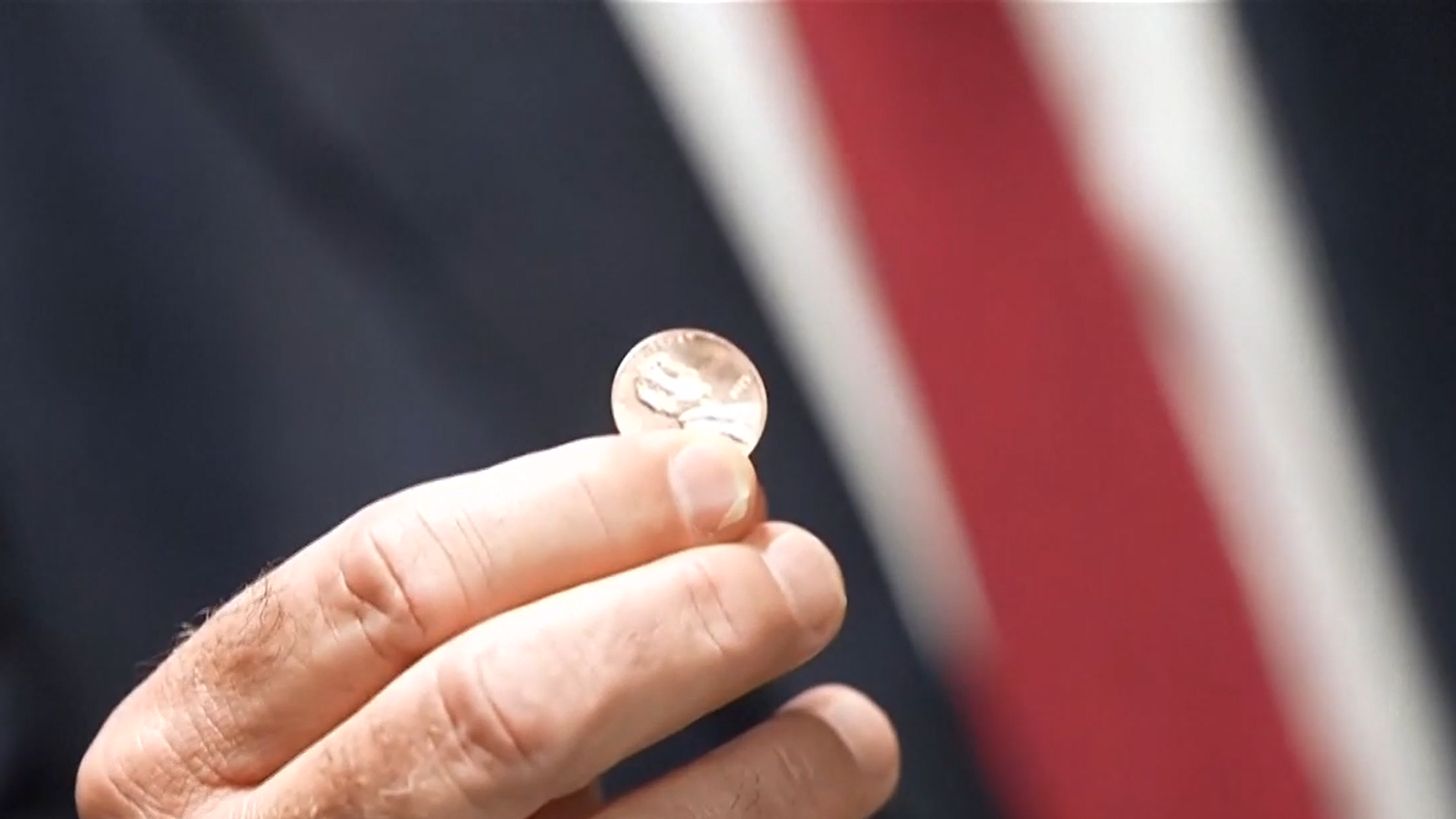 Imagen del último penique de Estados Unidos