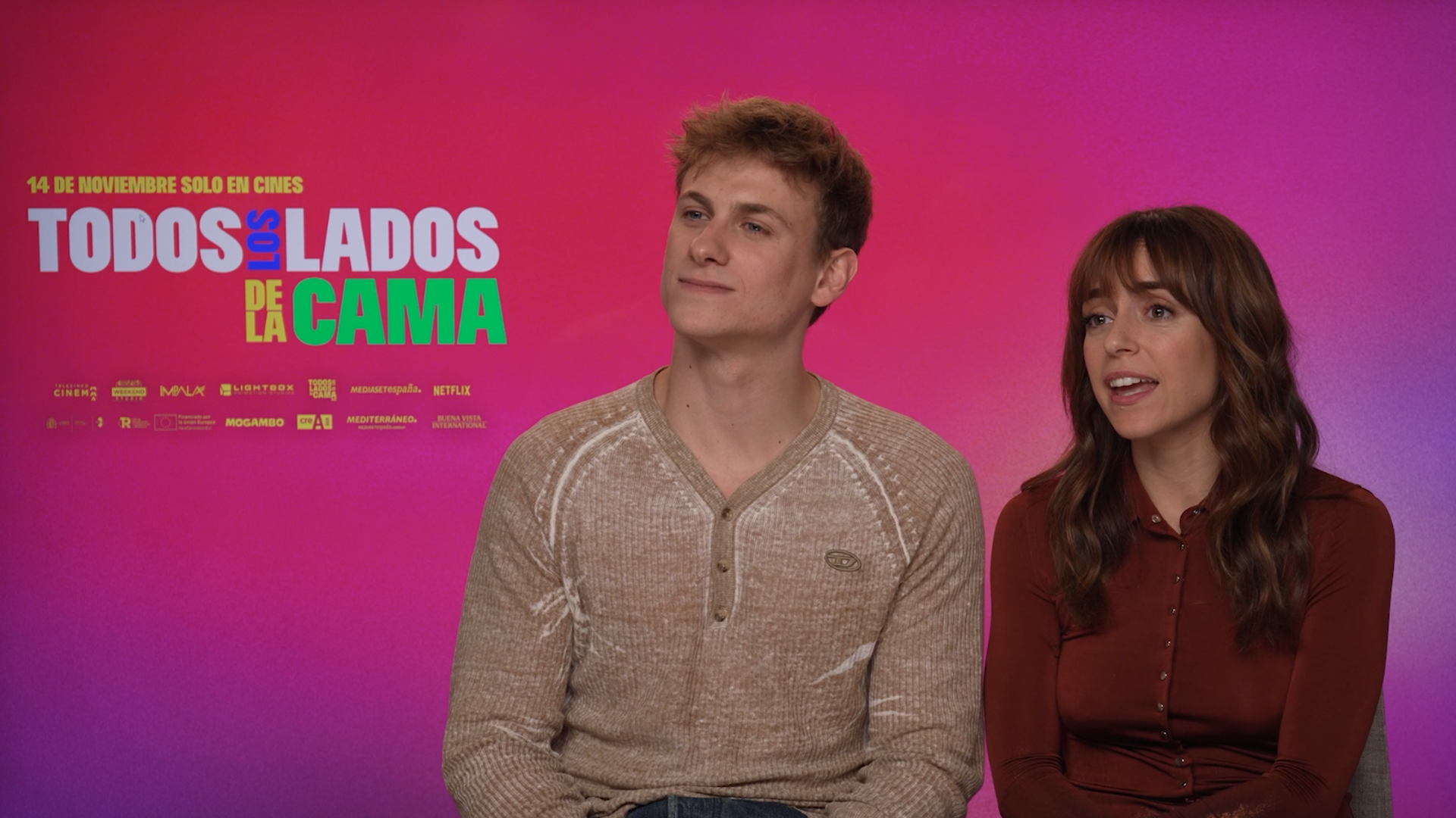 Jan Buxaderas y Lucía Caraballo, sobre lo que han aprendido rodando 'Todos los lados de la cama': "La libertad para querer" Exclusivo web 13/11/2025