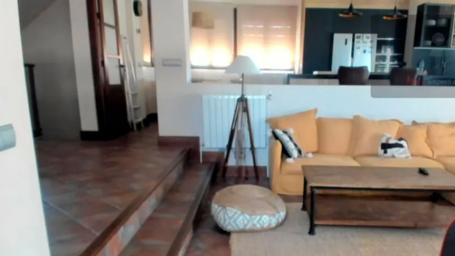 Salón y cocina están conectados