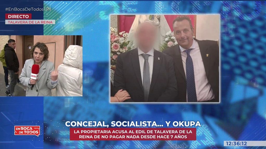Un concejal socialista de Talavera de la Reina pide 36.000€ para abandonar la casa que lleva años okupando