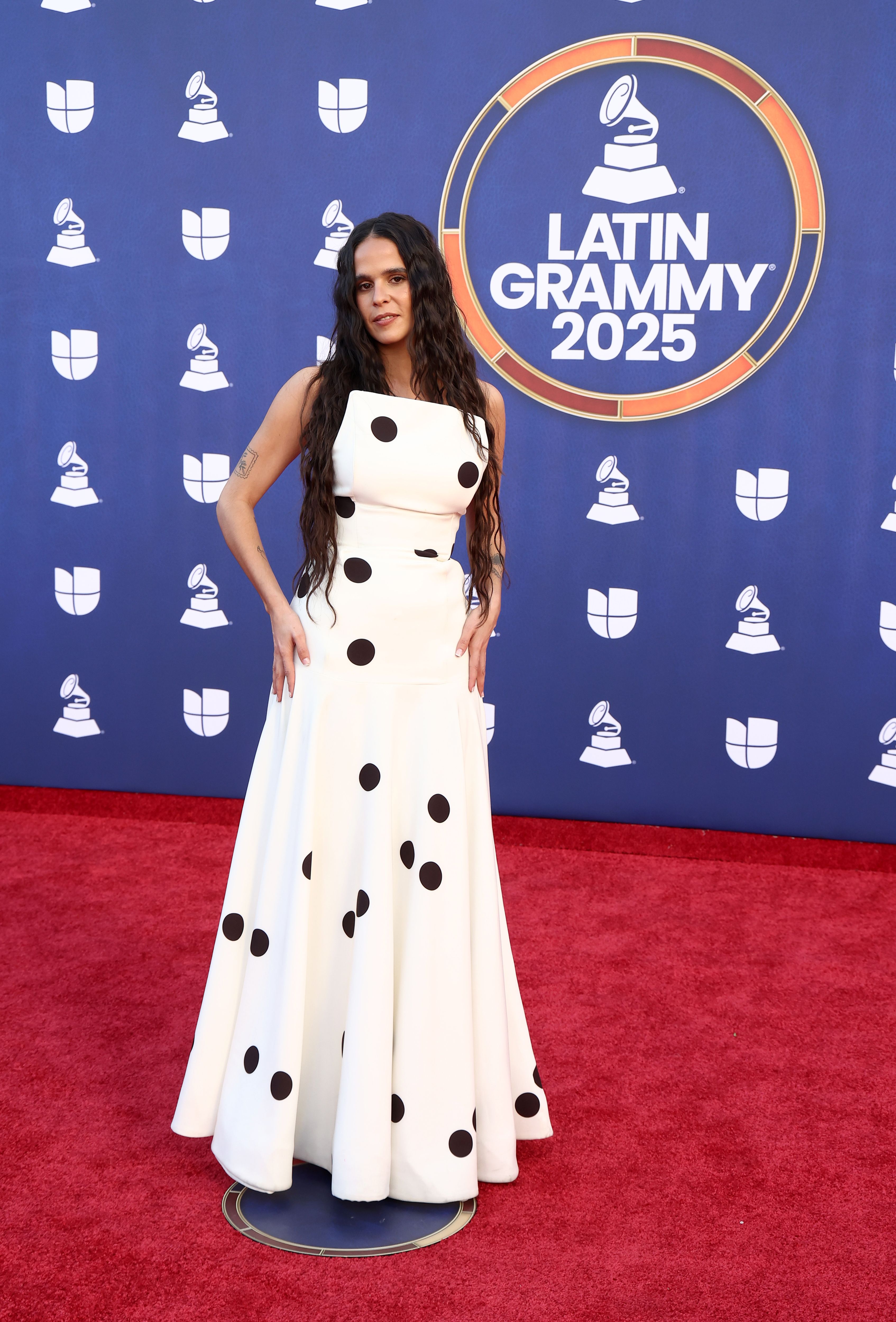 Ángeles Toledano en los Premios Grammy Latinos 2025