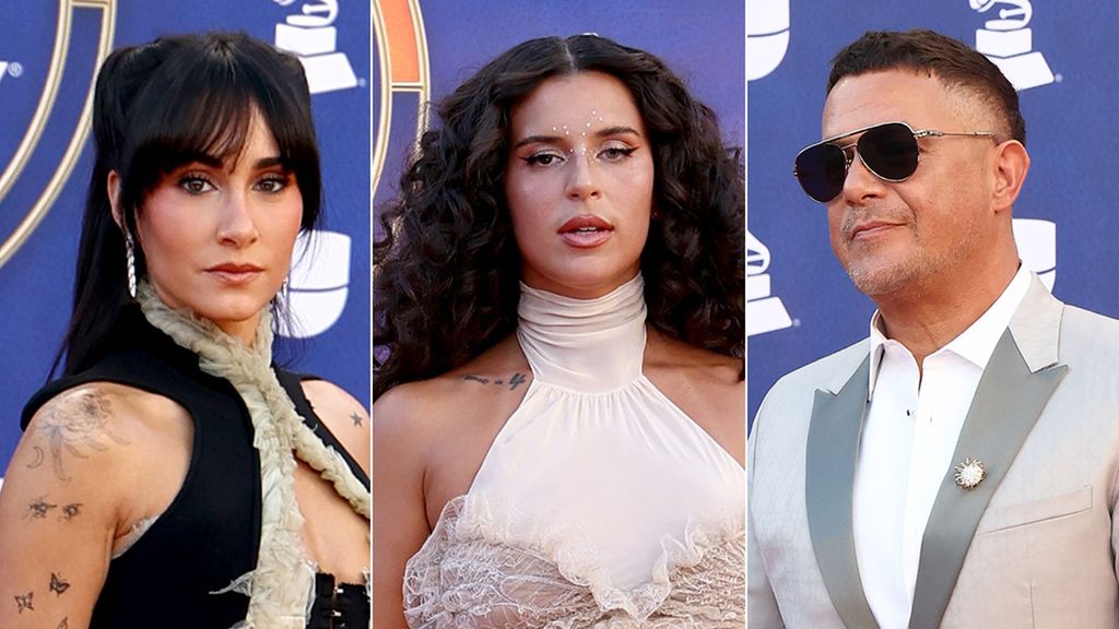 Aitana, Nathy Peluso y Alejandro Sanz en los Premios Grammy Latinos 2025