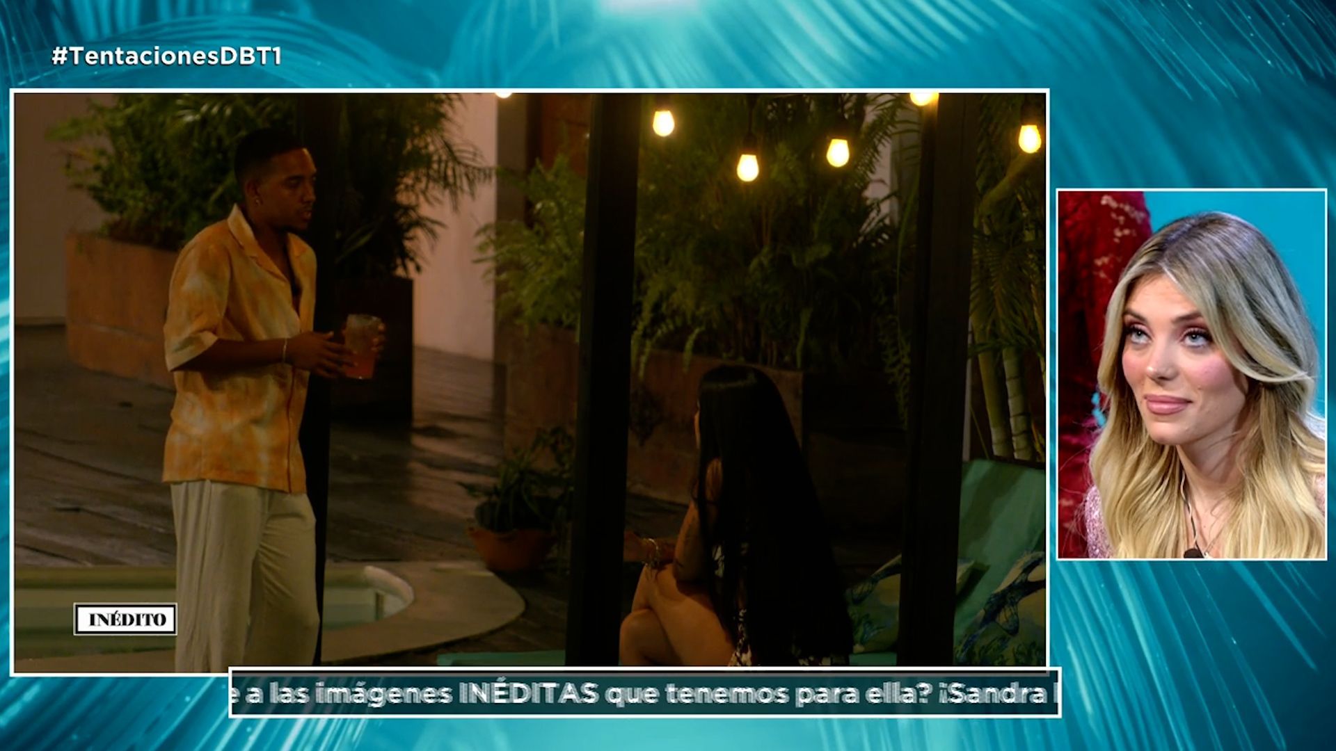 Claudia reacciona a la conversación de Gilbert y Mari