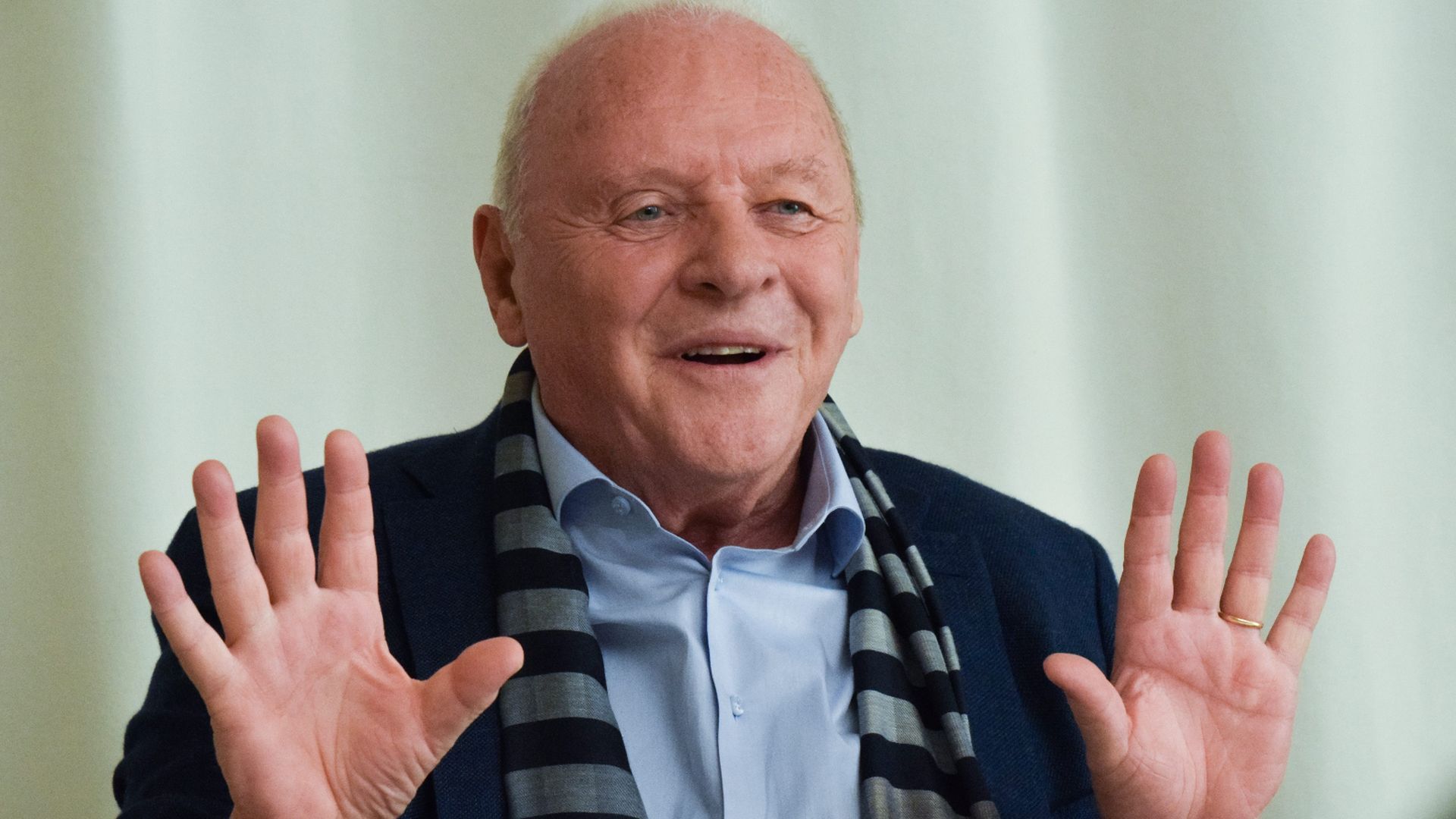 El actor Anthony Hopkins