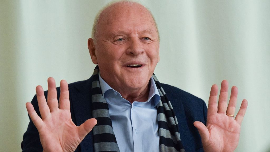 El actor Anthony Hopkins