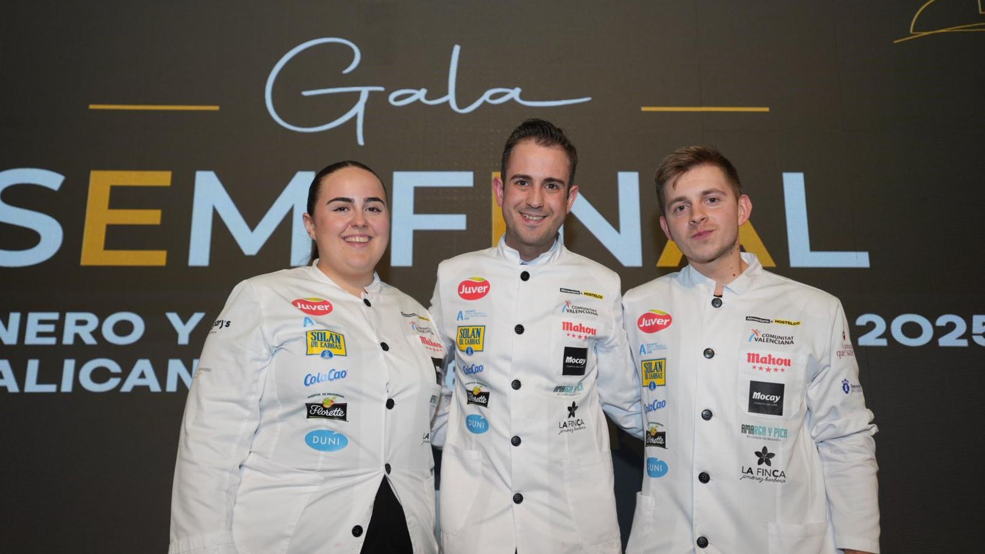 Ganadores de la semifinal al camarero del año