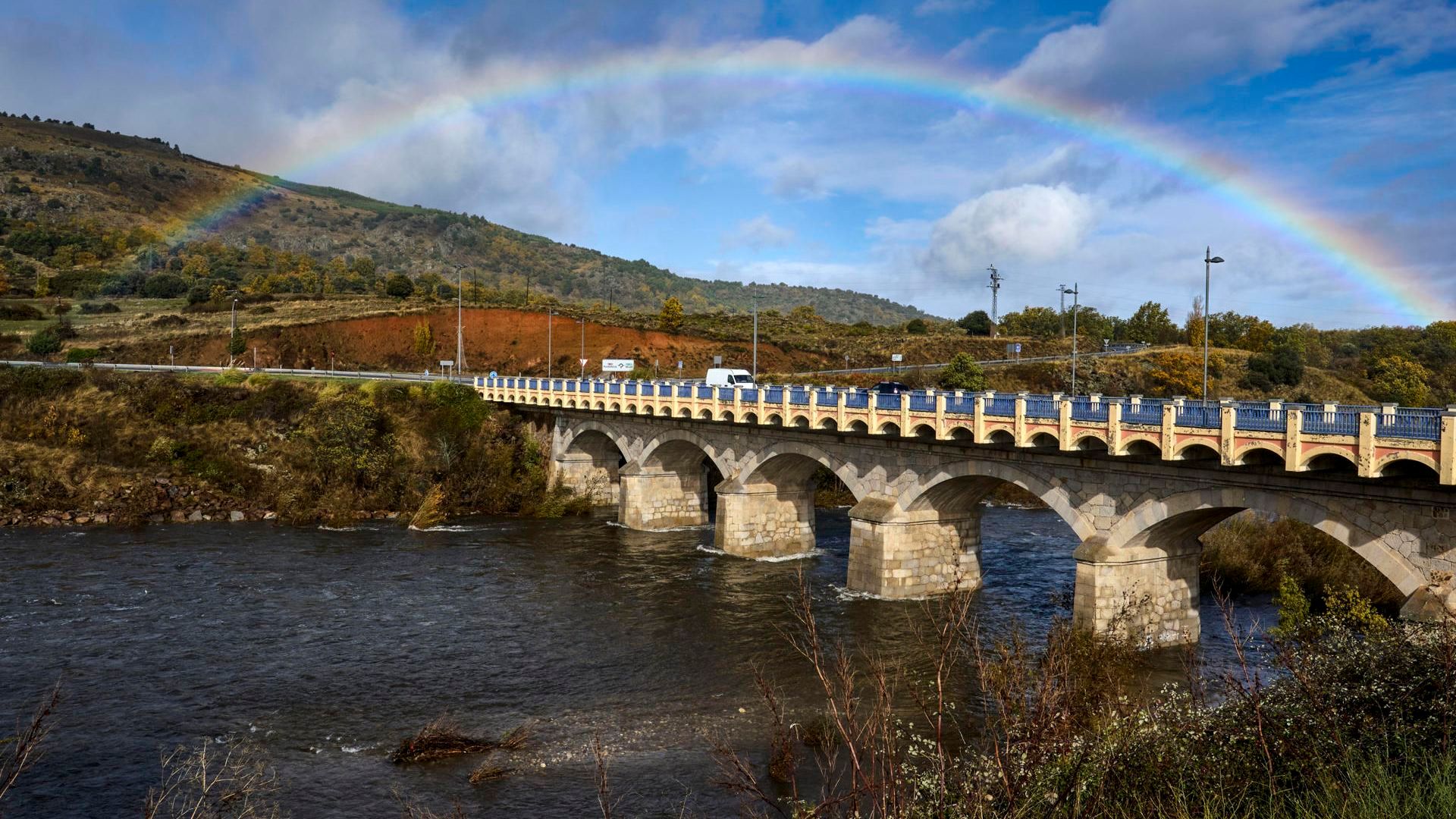 La borrasca Claudia deja mucha lluvia, entre 176-205 litros, en Ávila, Salamanca y Cáceres