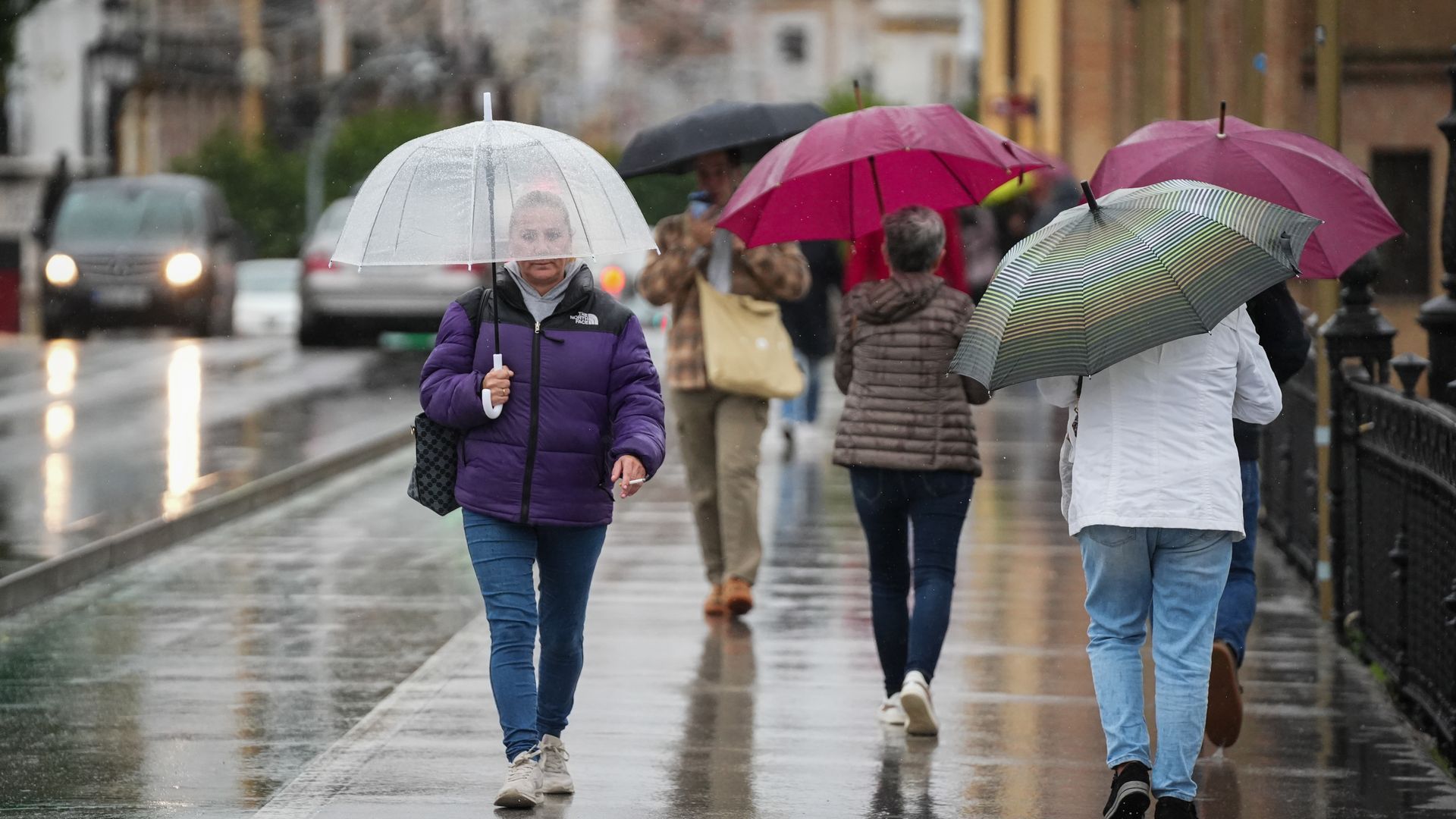 Lluvias en Sevilla