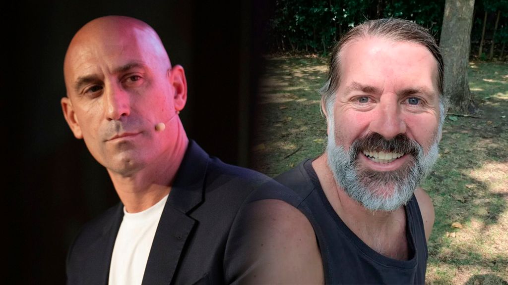 Luis Rubiales y su tío Luis Rubén