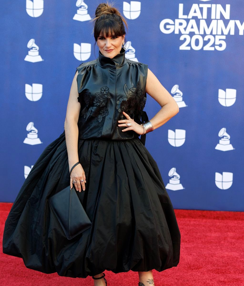 Rozalén en la alfombra roja de los Latin Grammy 2025