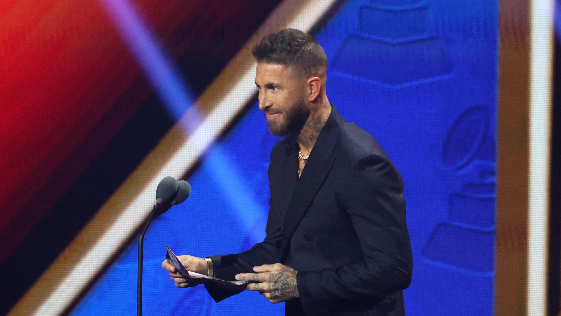 Sergio Ramos en los Latin Grammy 2025