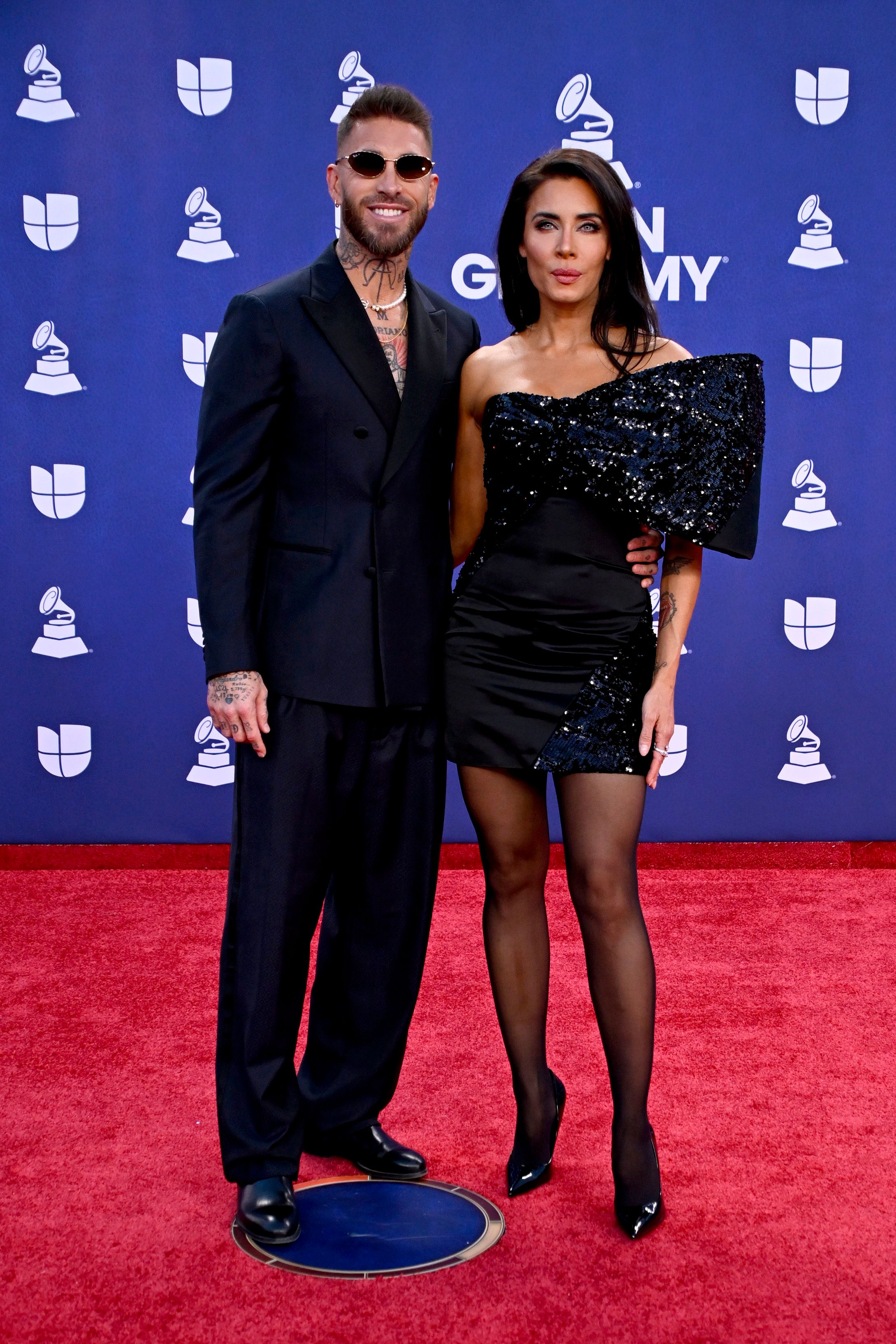 Sergio Ramos y Pilar Rubio en los Premios Grammy Latinos 2025