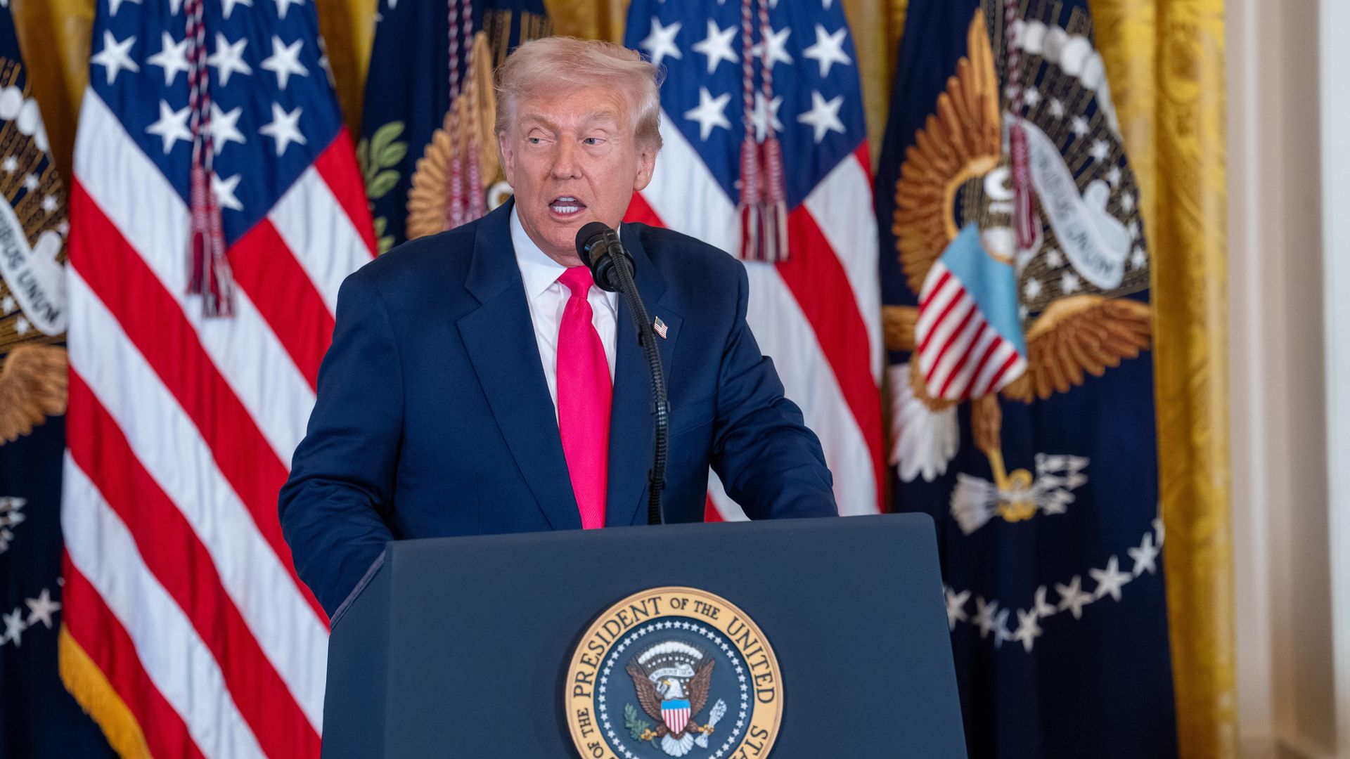 El presidente de EEUU, Donald Trump, en una imagen de archivo