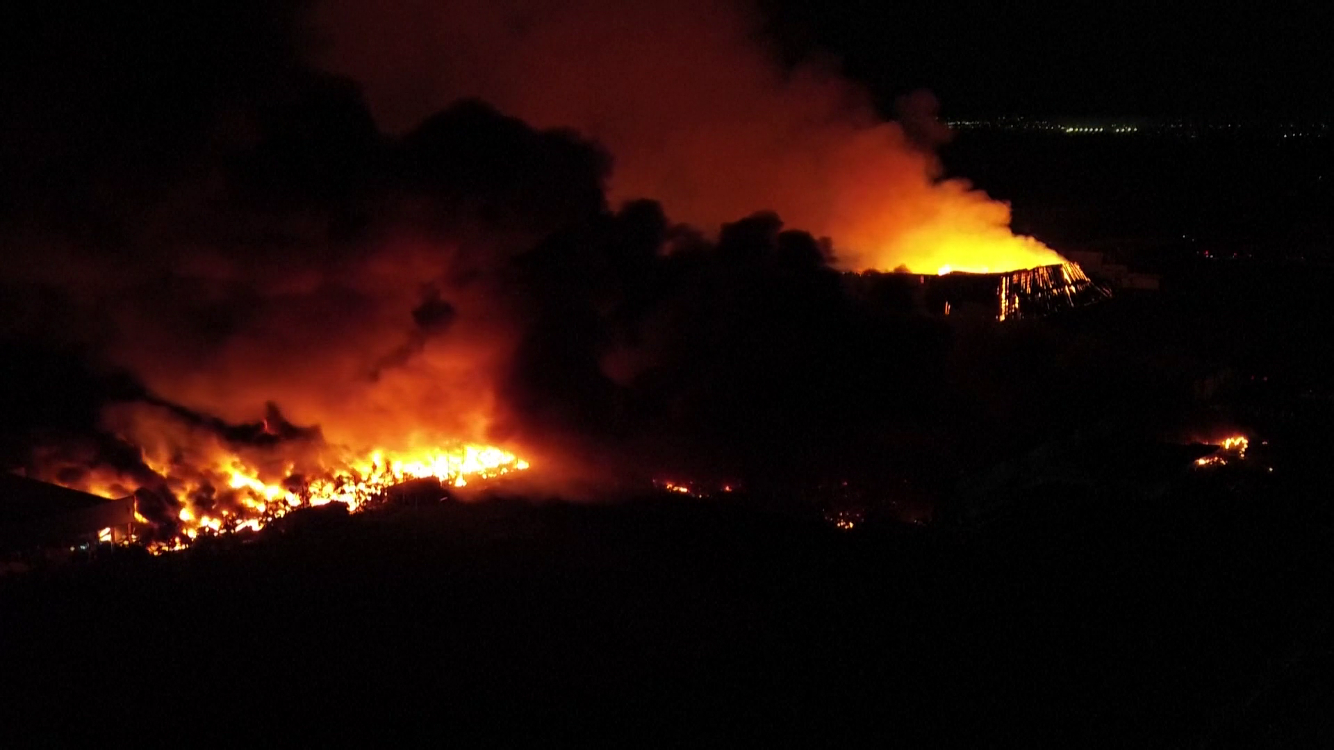 Explosión en una zona industrial de Buenos Aires