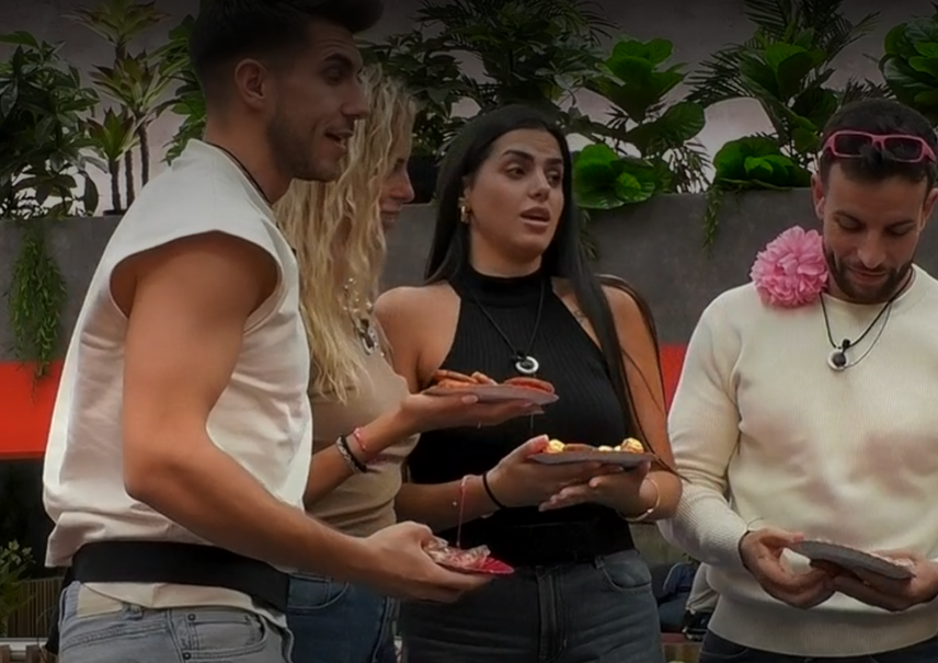 Los galardonados en la fiesta