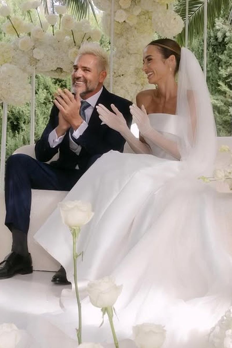 Santi Cañizares en su boda