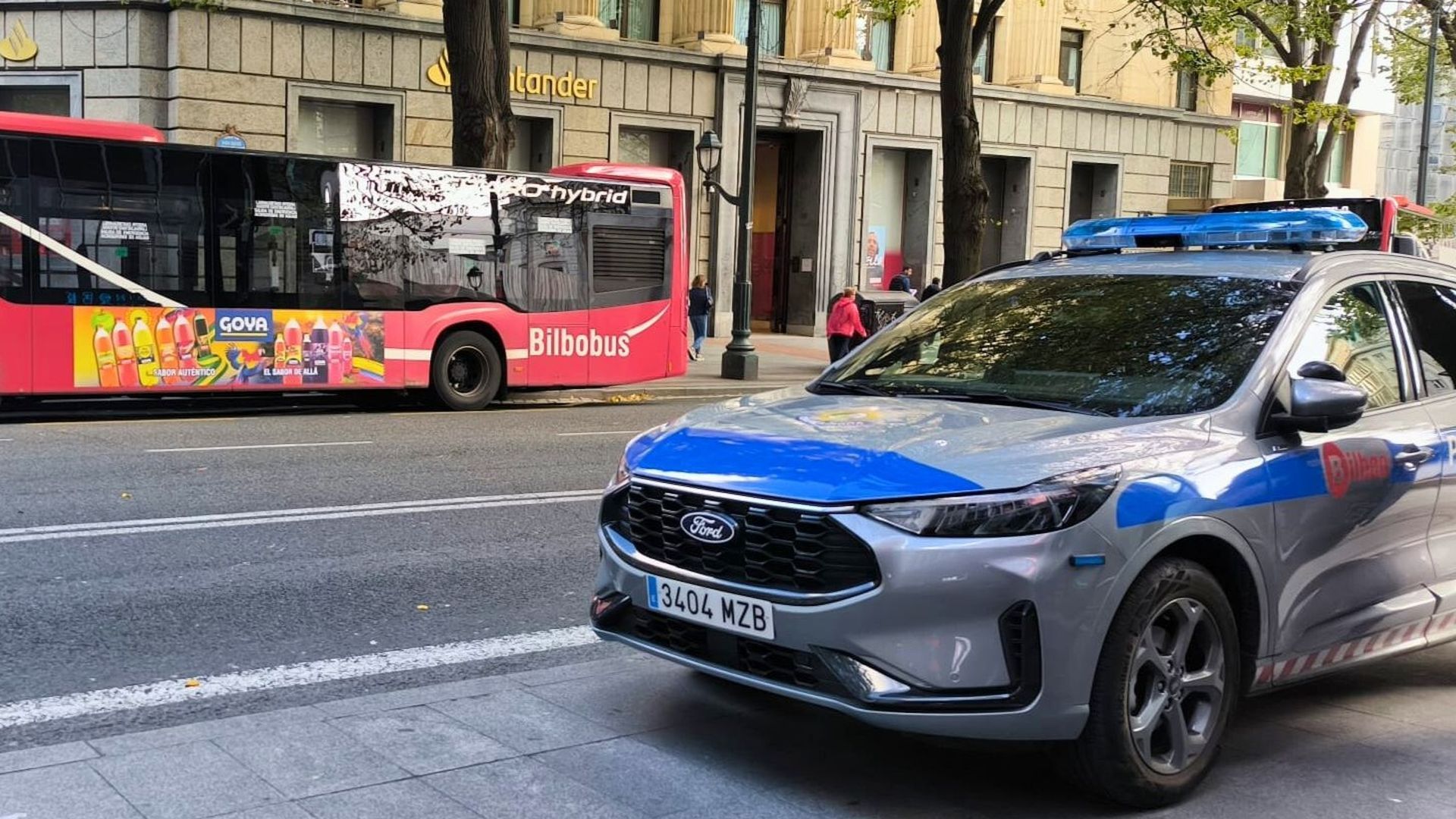 Coche de Policía de Bilbao