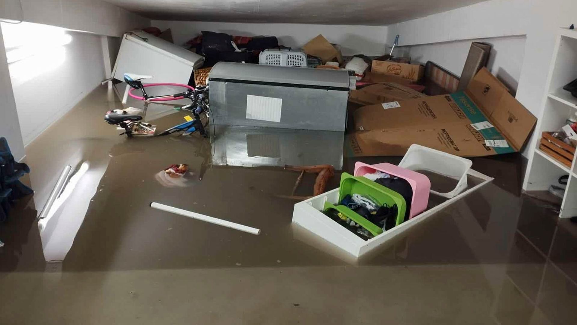 La borrasca Claudia ha causado inundaciones y caidas de árboles en la capital cordobesa.