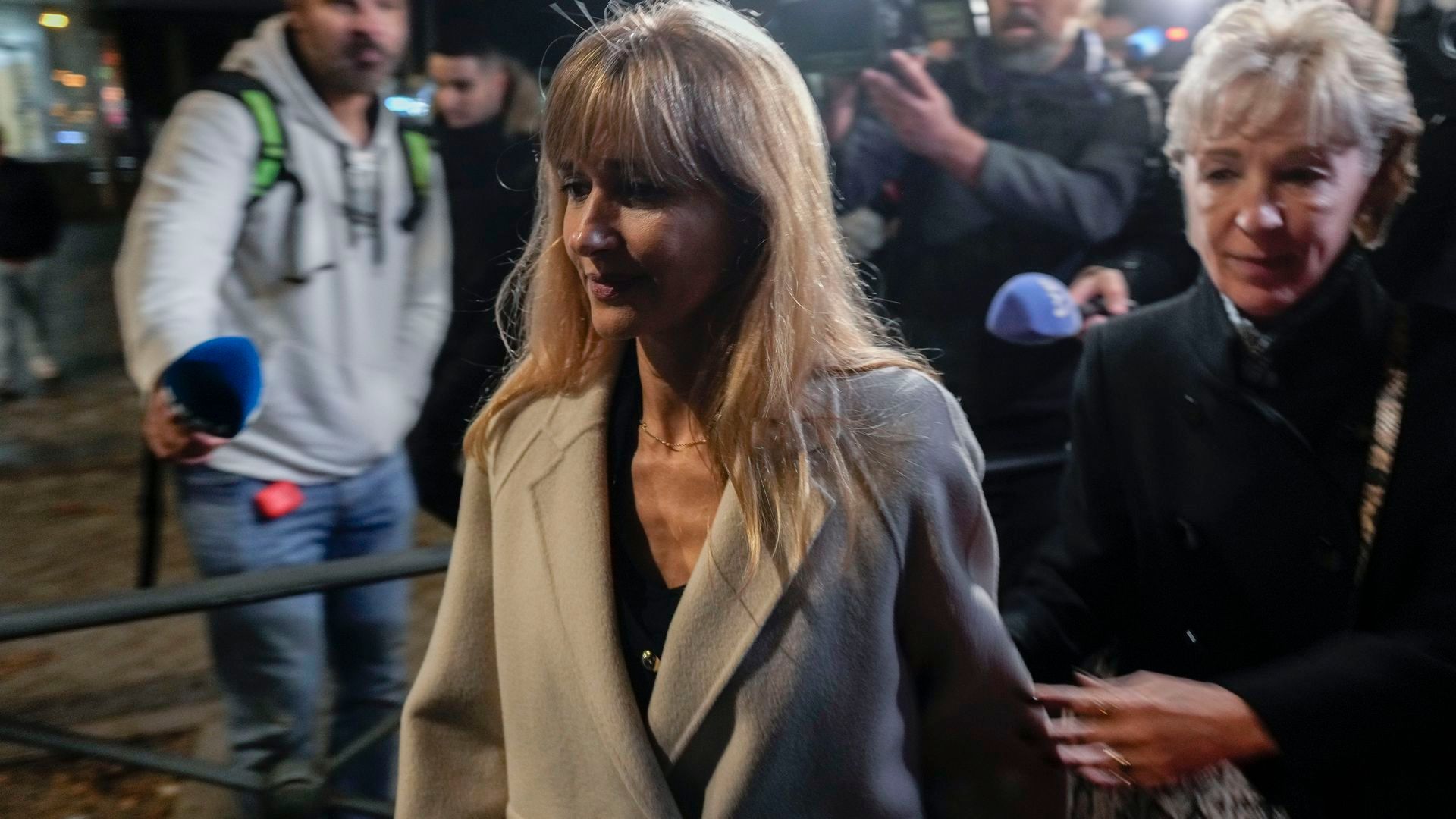 La secretaria general de la Presidencia del Ejecutivo, Judit González, a la salida del Juzgado de Instrucción