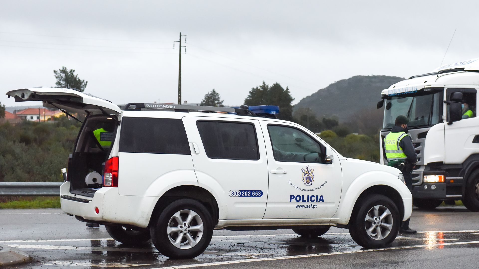 Policía en Portugal