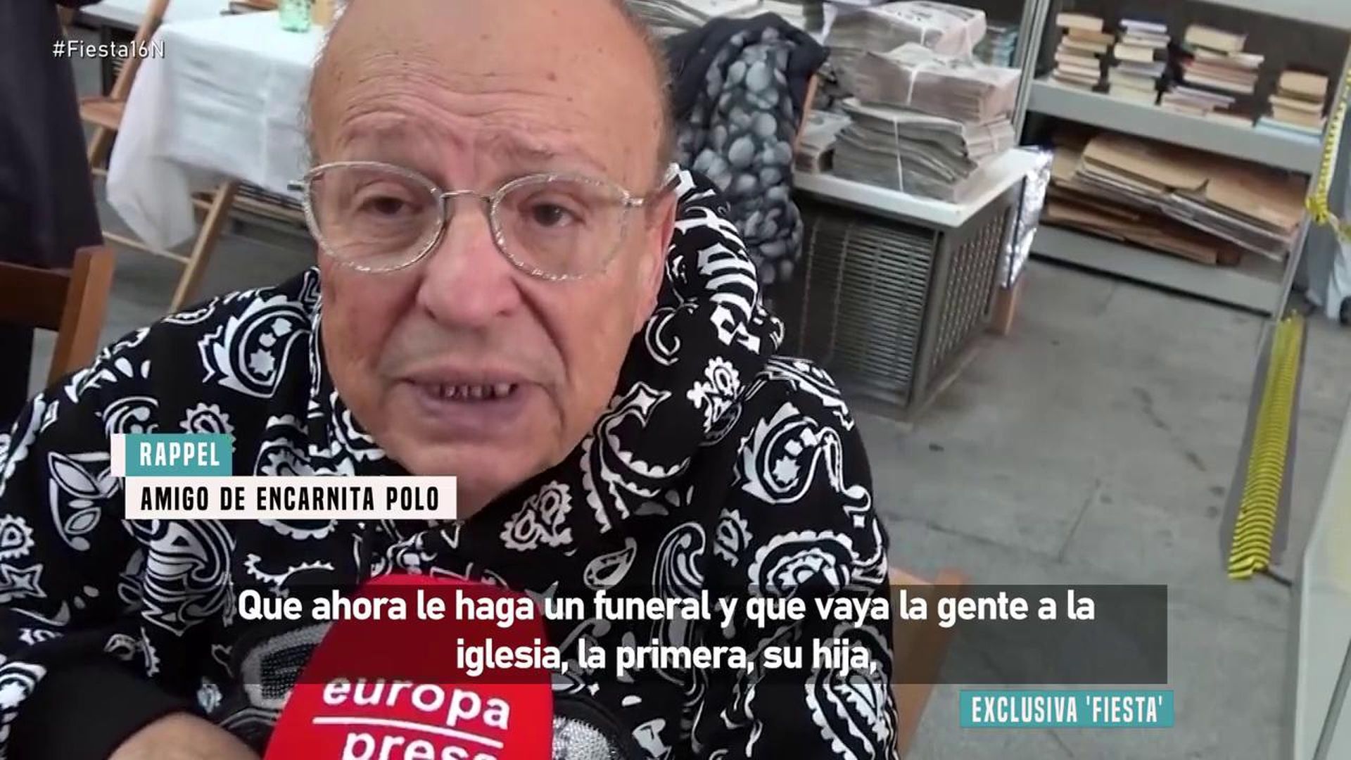 Rappel arremete duramente contra la hija de Encarnita Polo: "Abandonó a su madre" Fiesta 2025 Top Vídeos 897