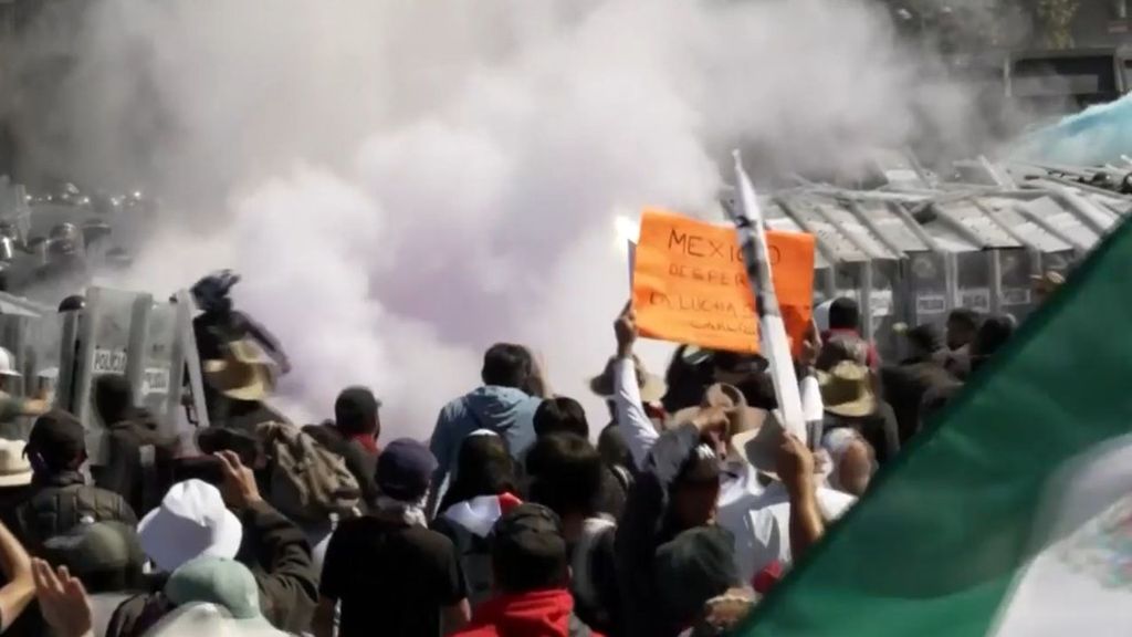 Una marcha de la generación Z en México desemboca en violencia: 20 civiles y más de 100 policías heridos