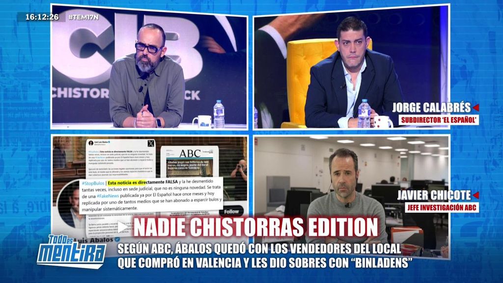 Javier Chicote se defiende de la acusación de Ábalos de haber copiado a Jorge Calabrés: "No he copiado ninguna información"