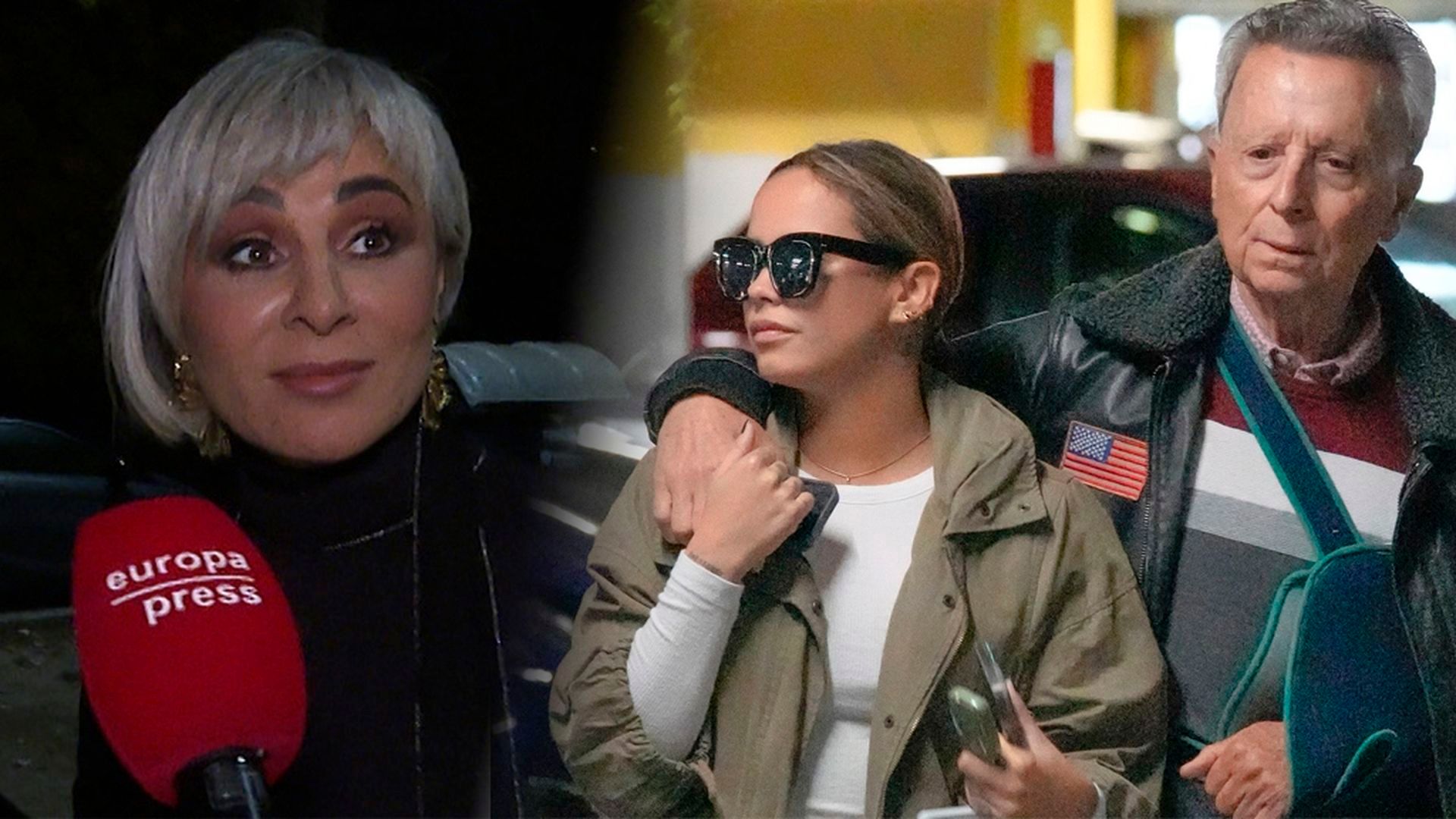 Ana María Aldón, José Ortega Cano y Gloria Camila Ortega Ana María Aldón, José Ortega Cano y Gloria Camila Ortega