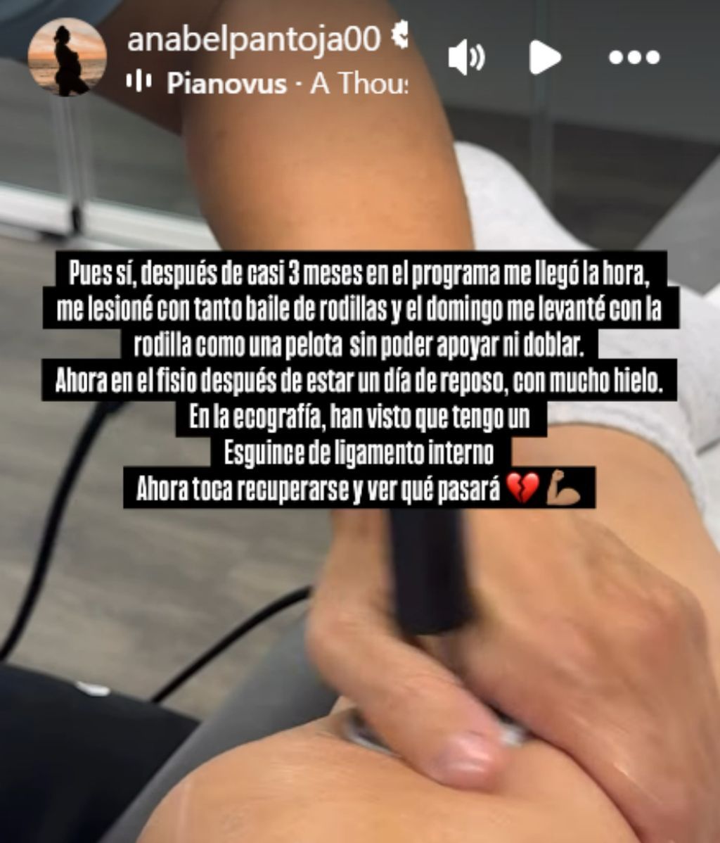 Anabel Pantoja comparte su diagnóstico médico