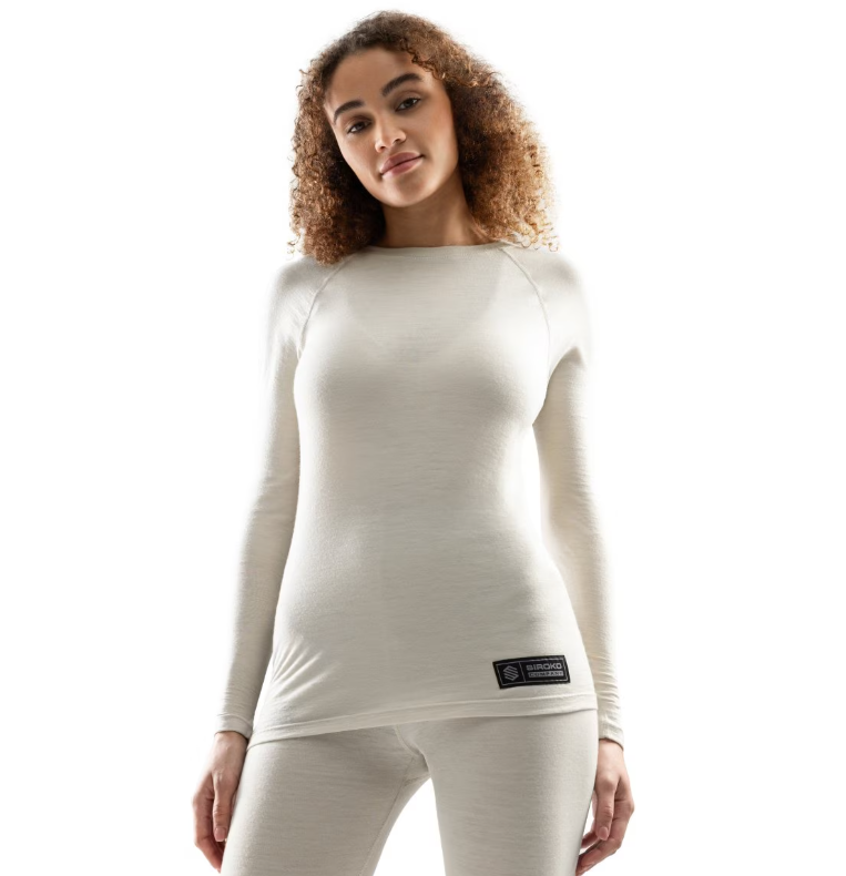 Camiseta mujer lana merino 100%