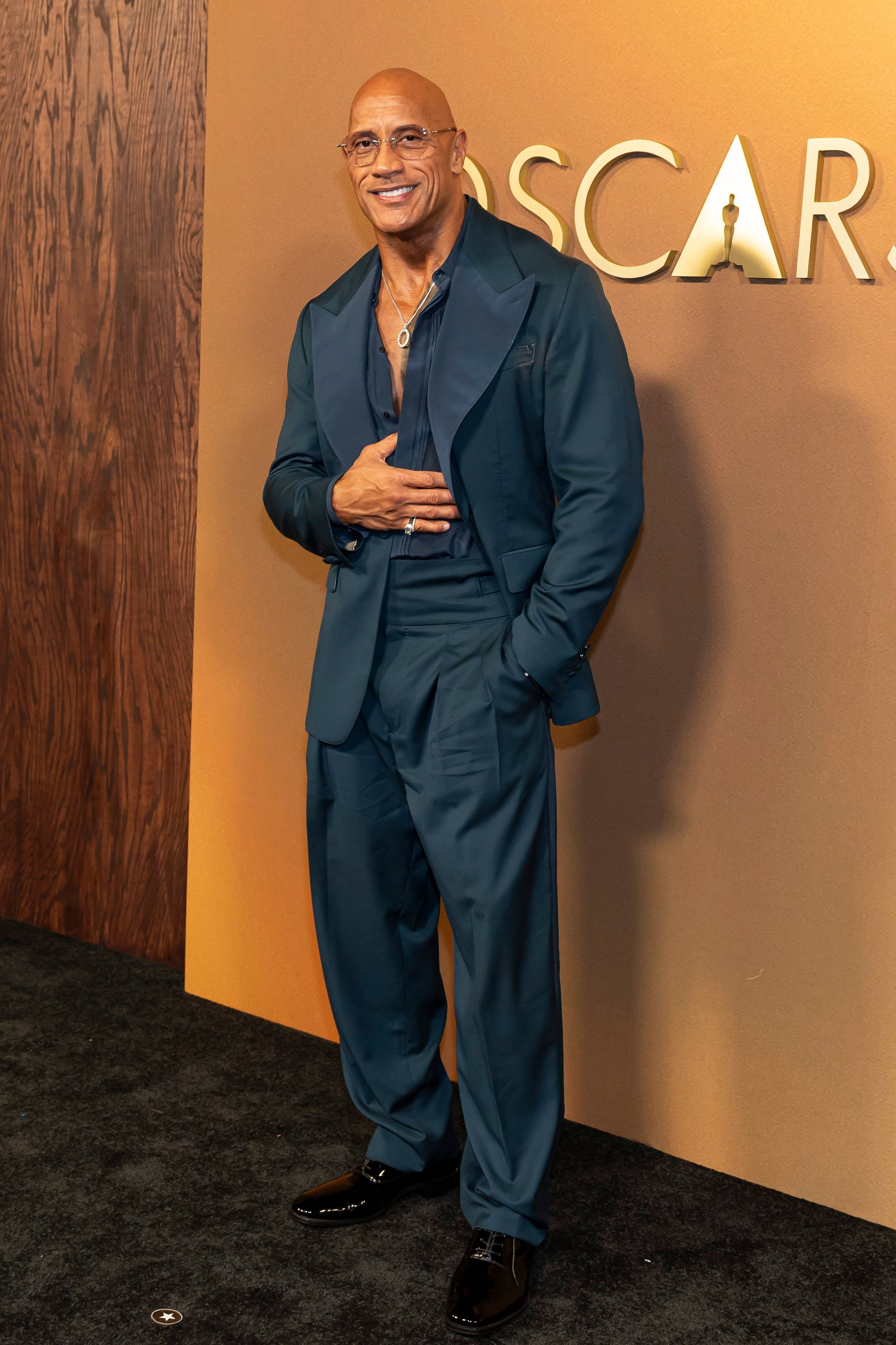 Dwayne Johnson en los Governor Awards 2025