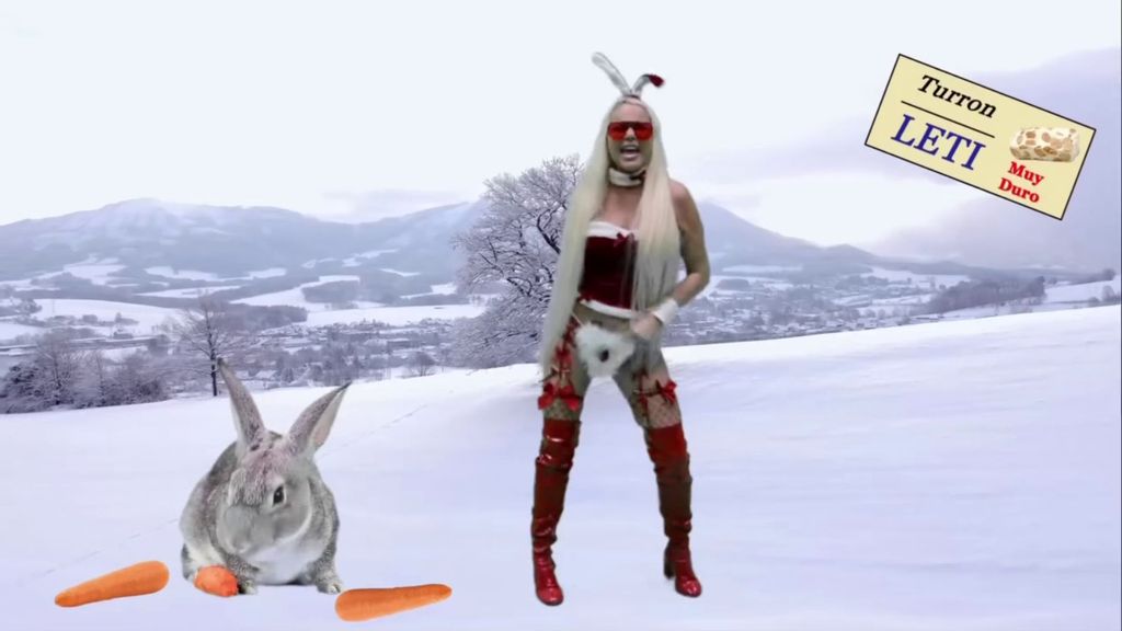 Fotograma del nuevo villancico de Leticia Sabater