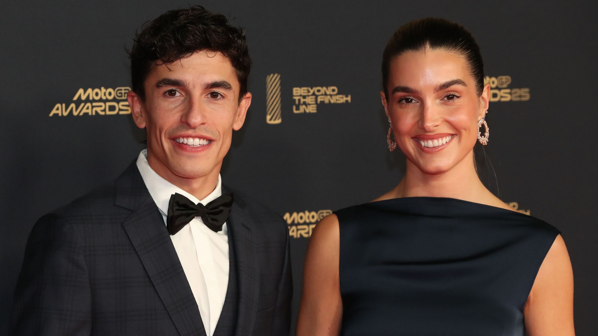 Marc Márquez y Gemma Pinto