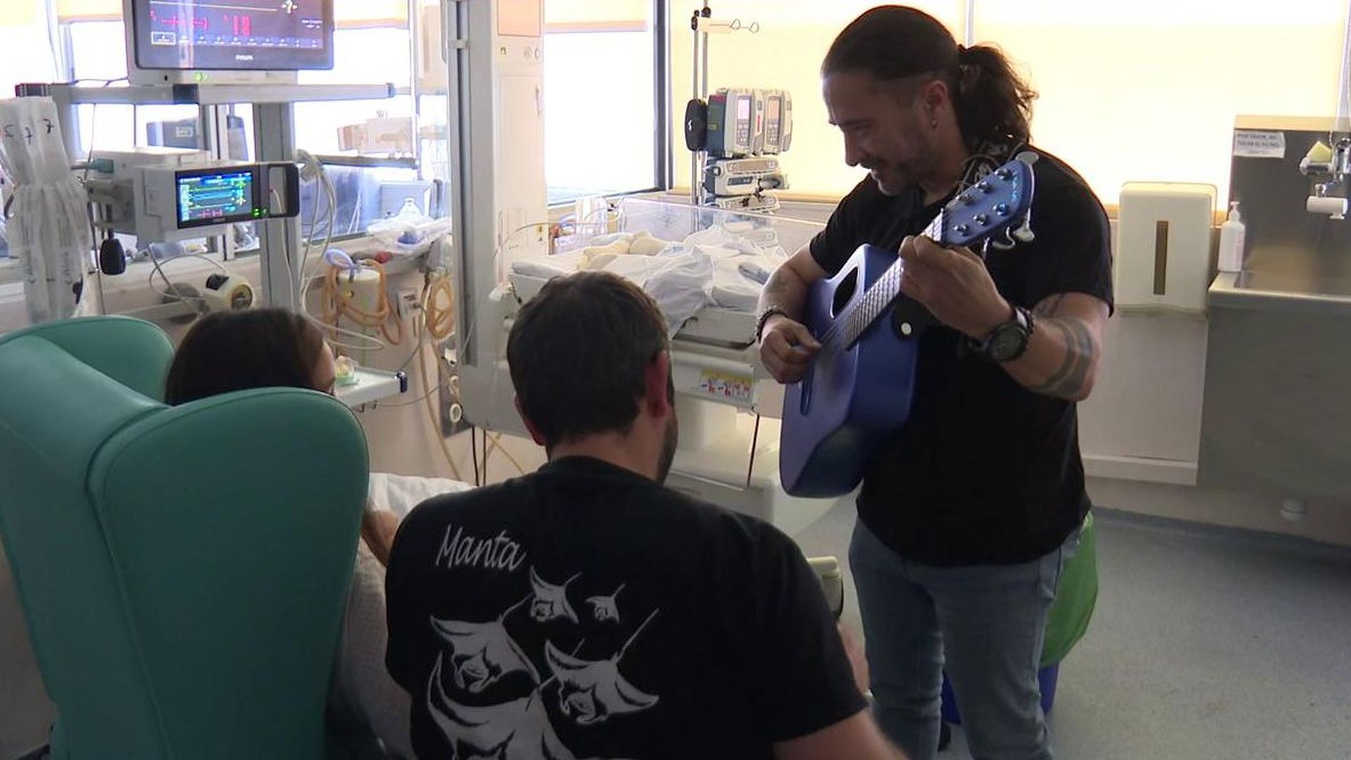 Música como terapia en bebés prematuros