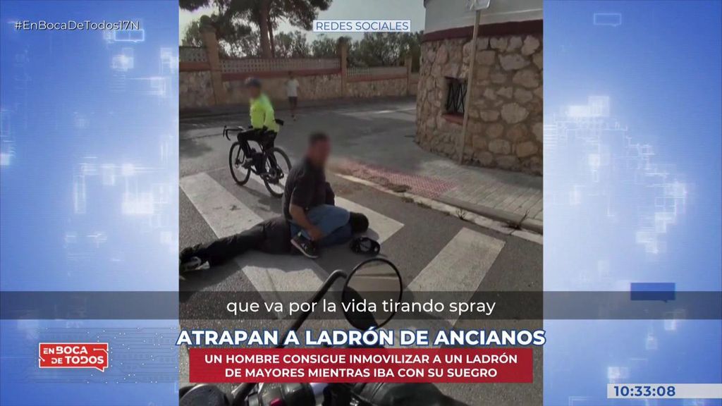 Un héroe anónimo atrapa a un ladrón de ancianos en Vilanova i la Geltrú