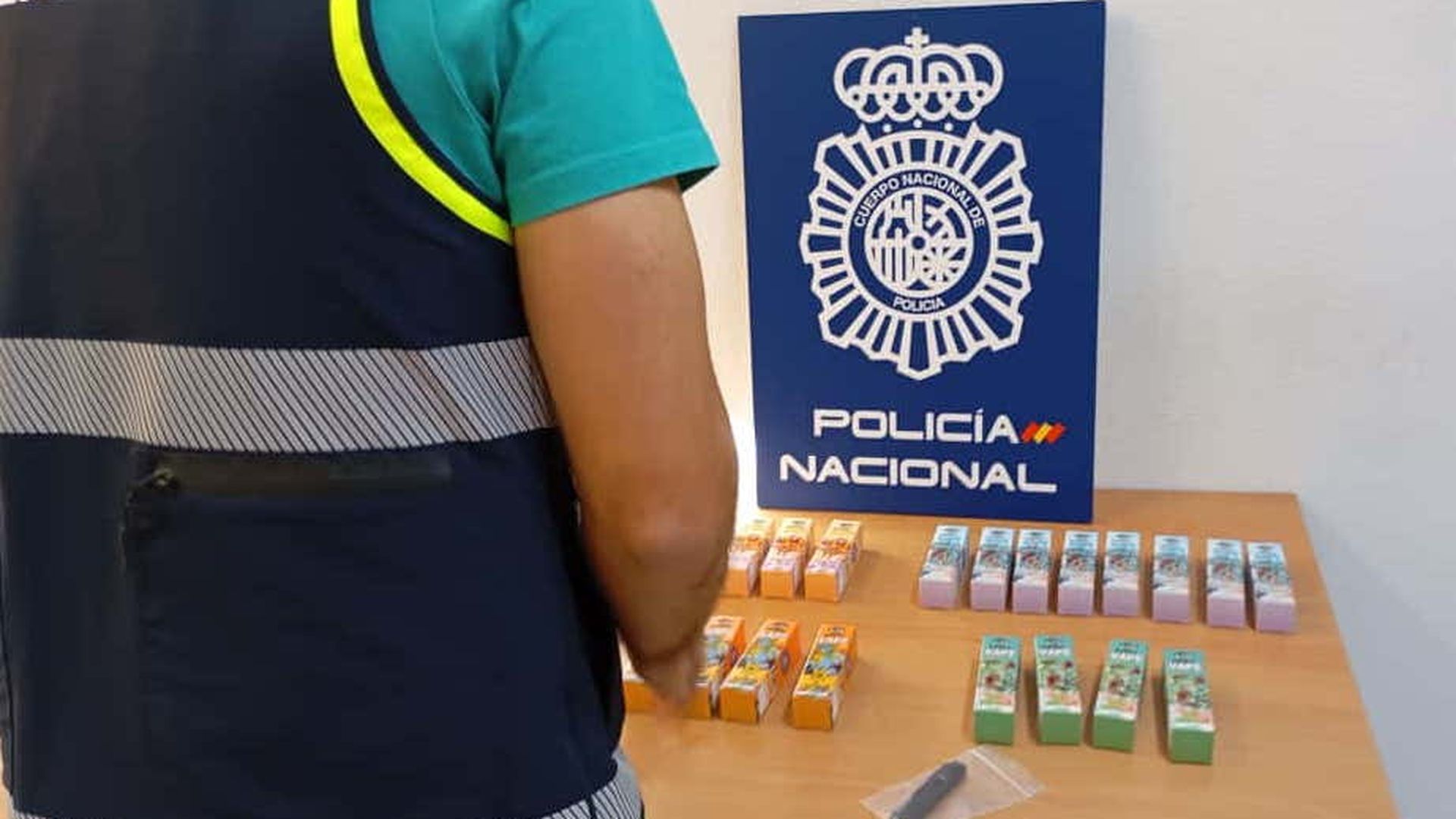 Vapeadores con THC intervenidos en Murcia
