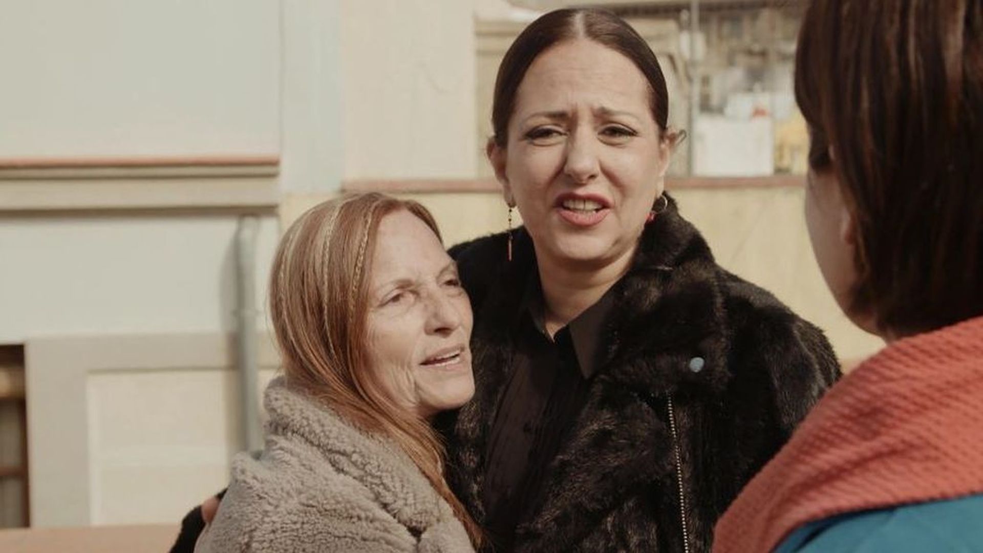 Yolanda Ramos y su madre