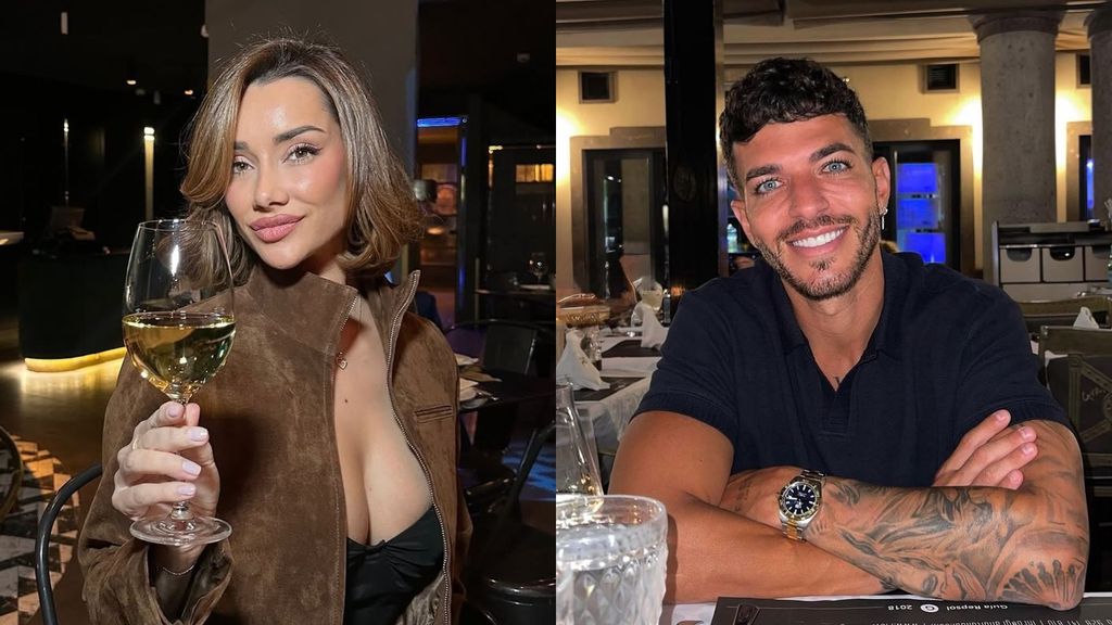Adara Molinero y Vicente Romero, en fotos de su Instagram