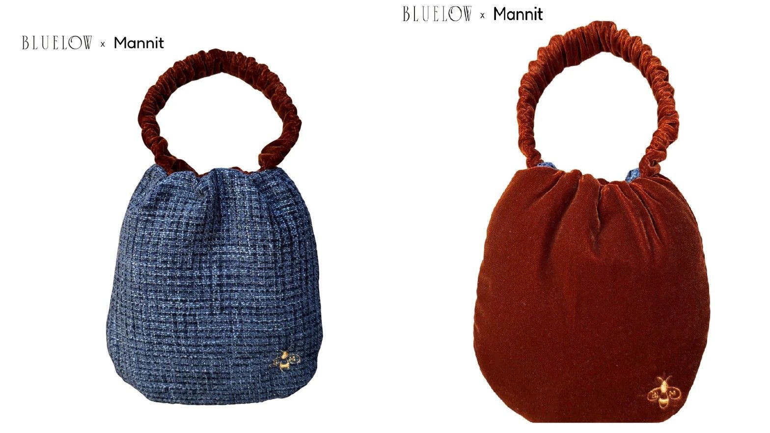 Bolso Céleste reversible de Bluelow x Mannit