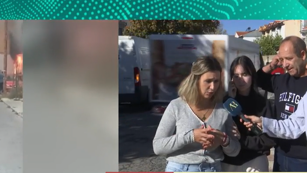 Padres de la pequeña de tres años fallecida en el incendio de su casa: "Todo el pueblo se ha volcado con nosotros"