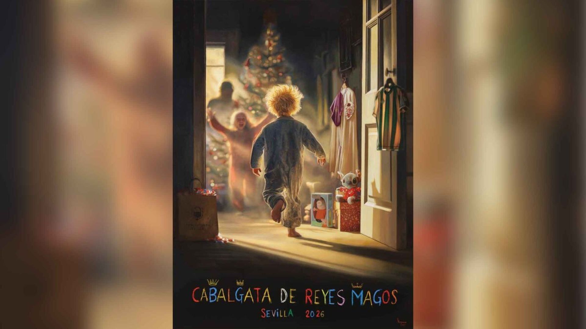 Cartel de la Cabalgata de Reyes Magos de Sevilla