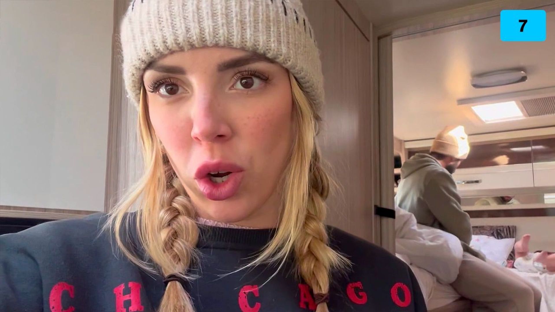 Danna Ponce muestra las condiciones en las que vive en su viaje en autocaravana (1/2) Danna Ponce muestra las condiciones en las que vive en su viaje en autocaravana (1/2)