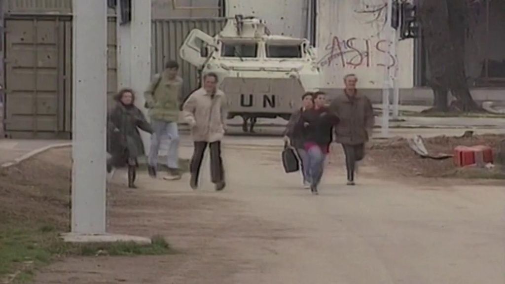 En los sarafis humanos en Sarajevo había españoles