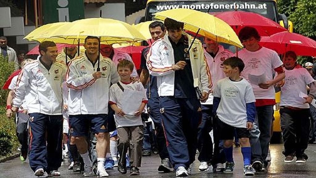 Gran recibimiento en Schruns