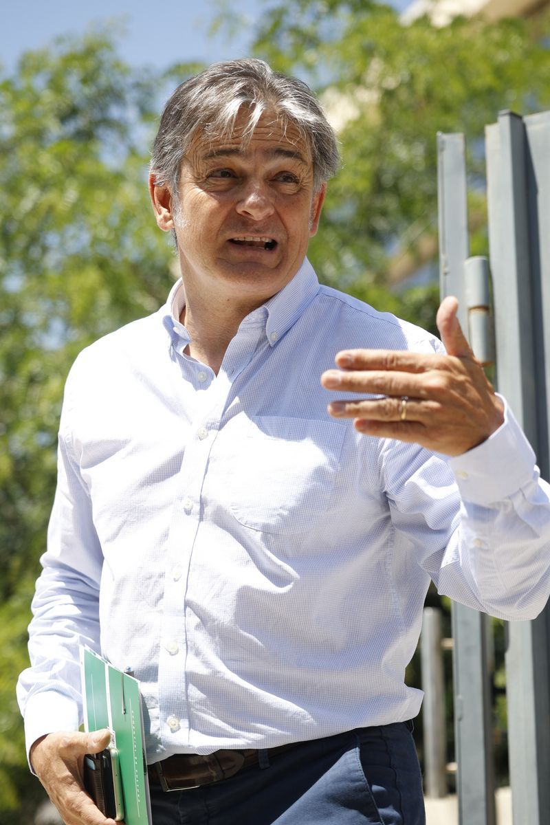 Jordi Pujol Ferrusola en el funeral de su madre