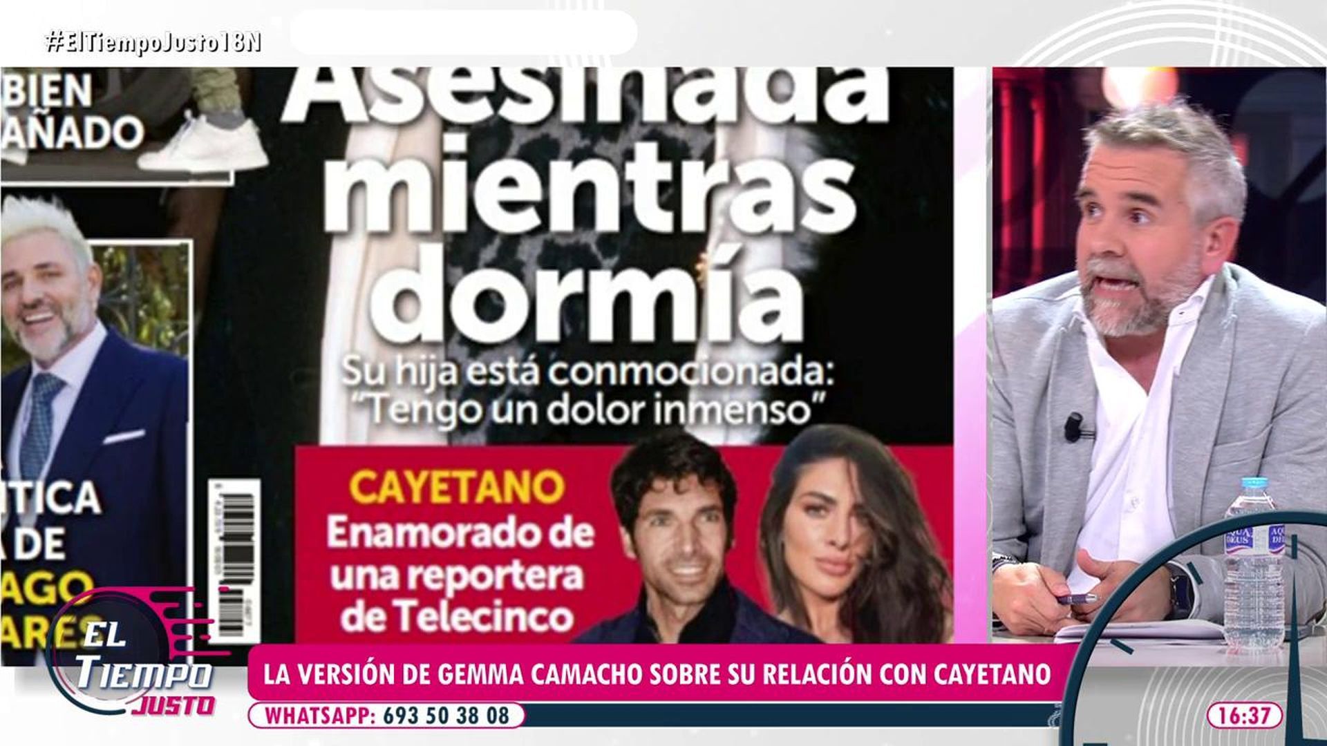 Jorge Borrajo, director de Semana, en 'El tiempo justo'